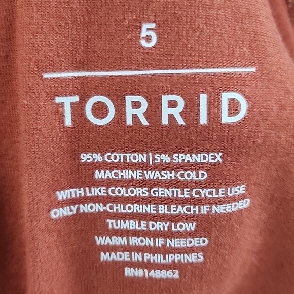 NWT Plus Size Women's Torrid Tandoori Spice Halter Top Size 5- 5X - Picture 3 of 3